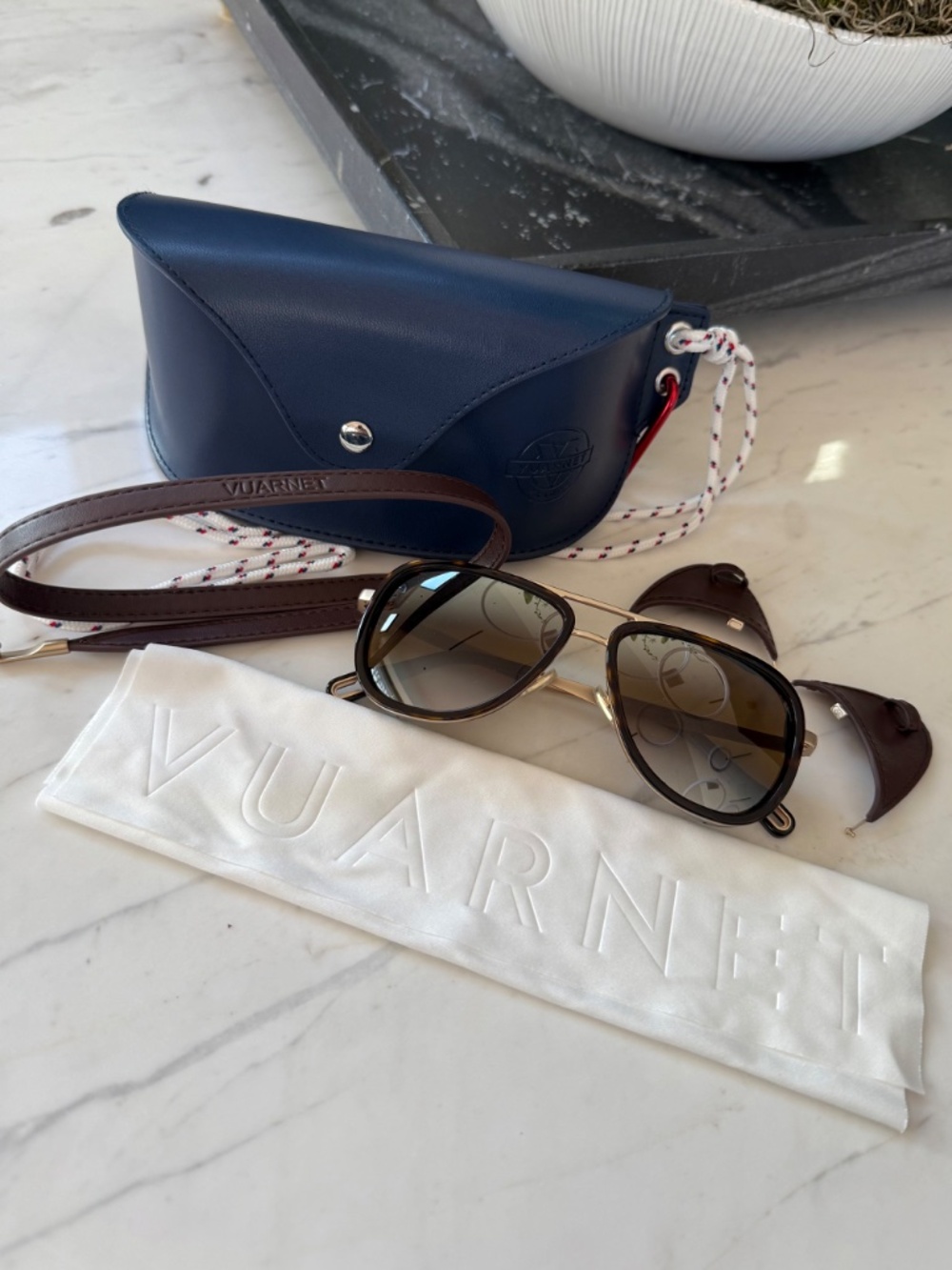 New Vuarnet Sunglasses Glacier 03 Brown - Picture 6 of 16
